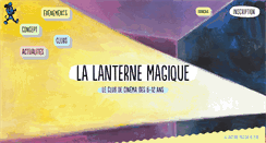 Desktop Screenshot of lanterne-magique.org